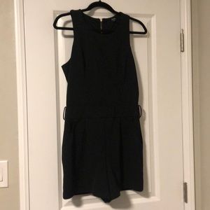 Black romper XOXO